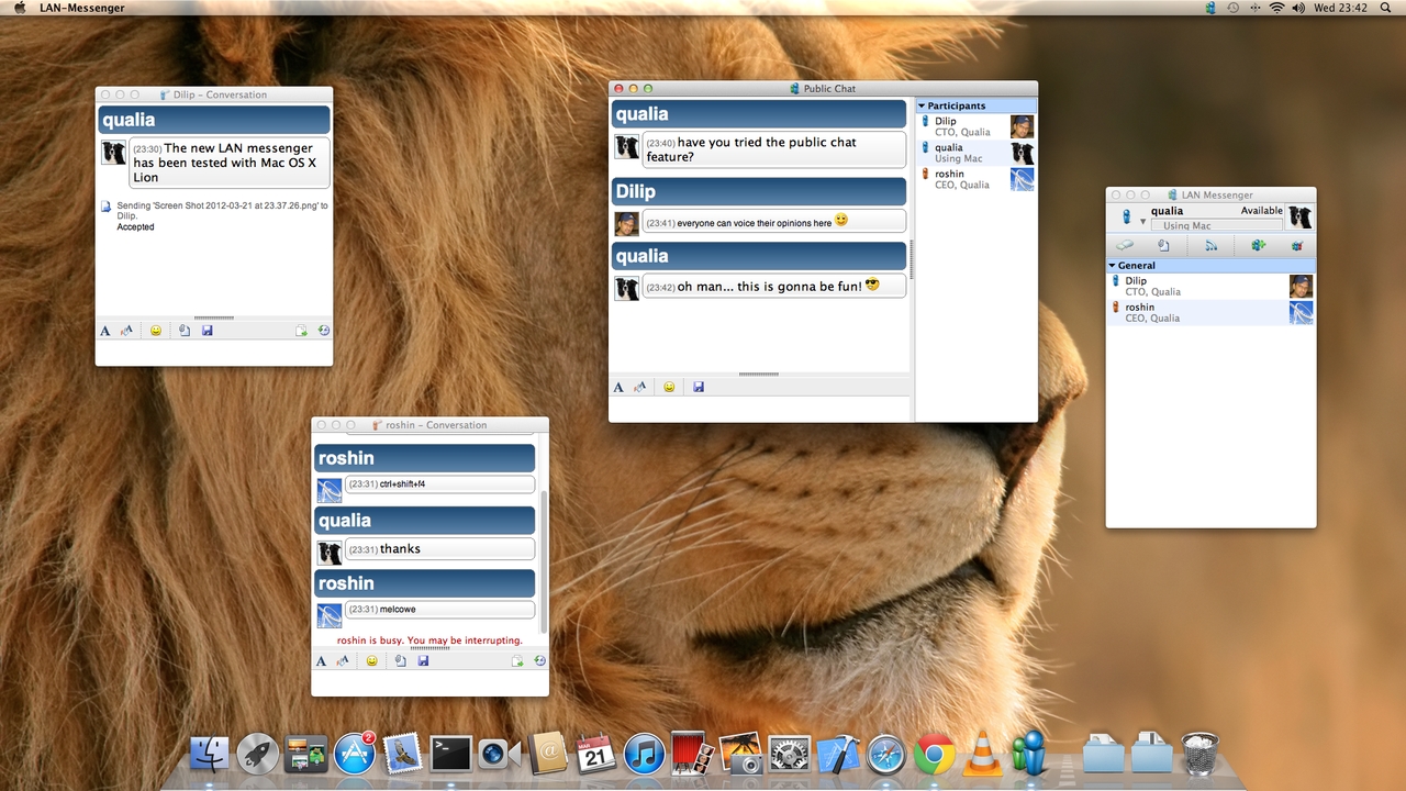 instant messenger for mac